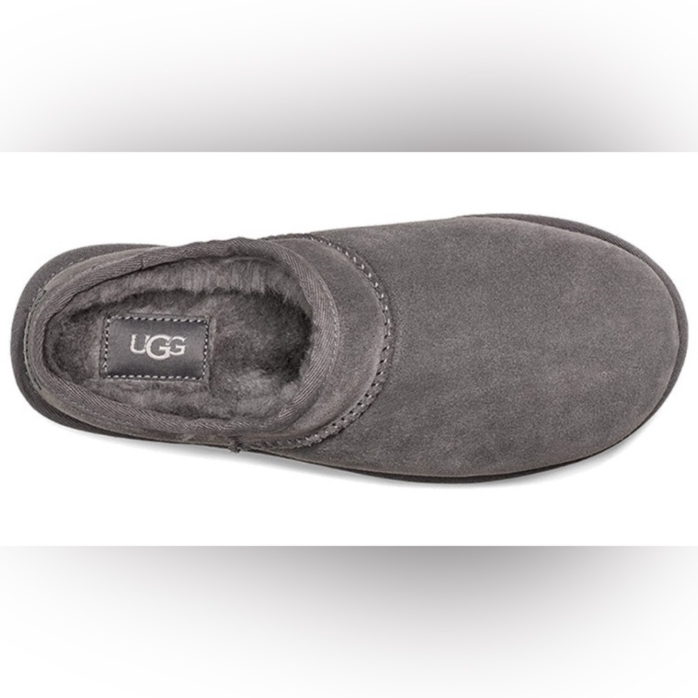 Like New! 'UGG' Grey Classic Suede Slippers everyday slide in Sz 7! Great color! - Picture 3 of 4
